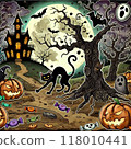 Moonlit Halloween Night 118010441