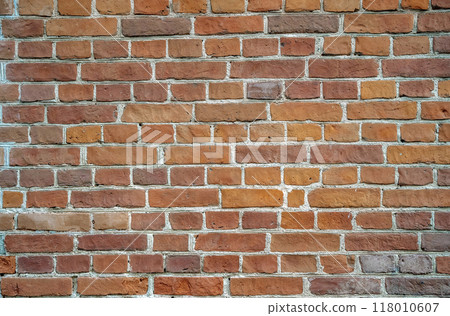 Brick wall. Old bricks wall texture background  118010607