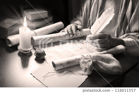 Ancient writer write the book 118011557