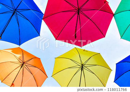 umbrellas, color, colorful 118011766