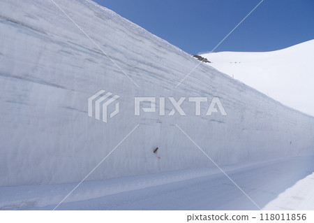 雪大谷立山黑部阿爾卑斯山路線 118011856