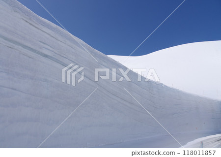 雪大谷立山黑部阿爾卑斯山路線 118011857