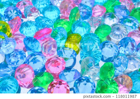 Sparkling acrylic ice cream 118011987