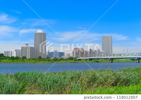 Arakawa, Edogawa Ward, Tokyo September 2024 118012807