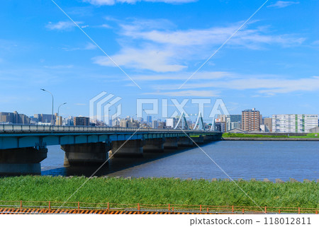 東京都江東區葛西橋 2024 年 9 月 118012811