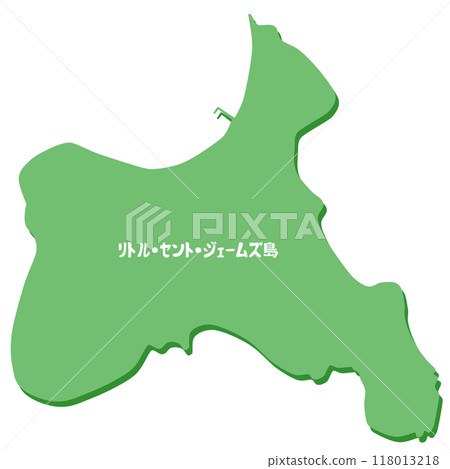 小聖詹姆斯島形狀 118013218