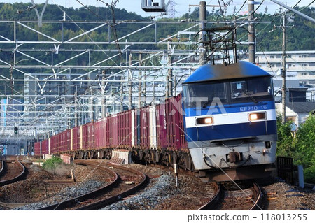 [JR Freight] EF210 type (JR Kyoto Line: Shimamoto - Yamazaki) 118013255