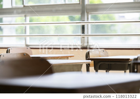 School classroom image School classroom image 118013322