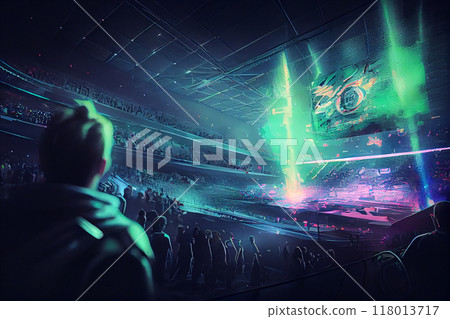 eSports event at the stadium eSports event at the stadium 118013717