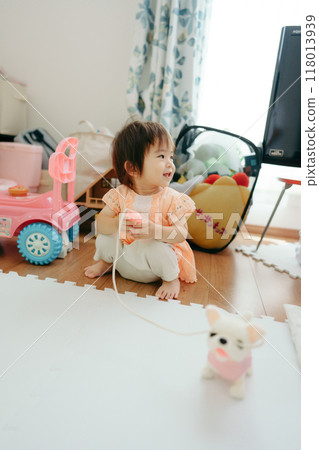 Smiling girl Cute child image Smiling girl Cute child image 118013939