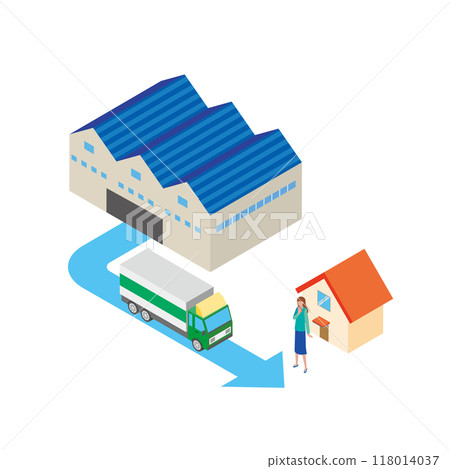 Factory direct delivery illustration 118014037