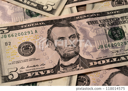 5美元鈔票圖片 5美元鈔票圖片 118014575