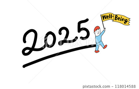 Illustration of a person thinking about changing jobs in 2025 118014588