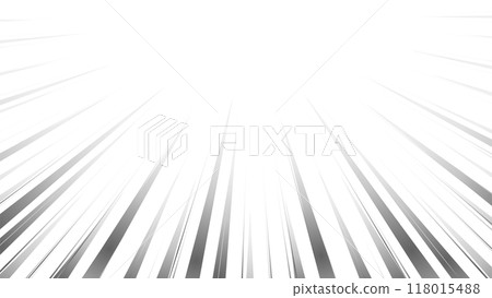 Gray gradient cartoon concentrated line illustration material 118015488