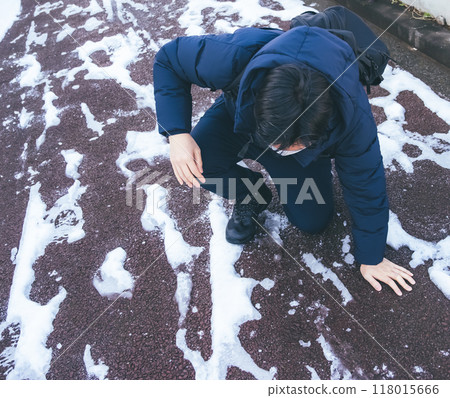 寒冷的冬天圖片 118015666