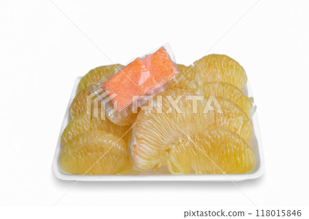 Pummelo, Yellow, Bright, Citrus Fruit, Close-up Pummelo, Yellow, Bright, Citrus Fruit, Close-up 118015846