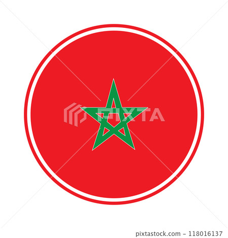 Morocco country flag Morocco country flag 118016137