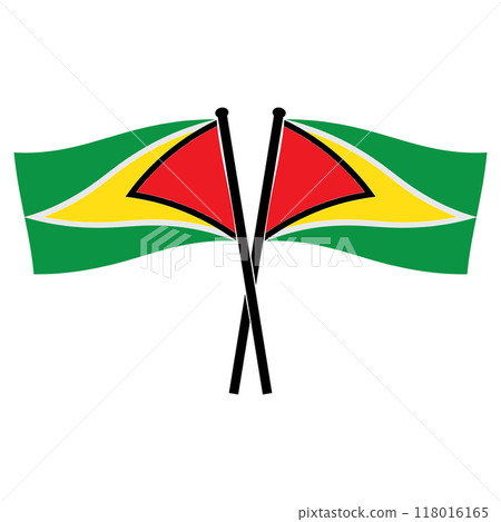 flag of the country of Guyana flag of the country of Guyana 118016165