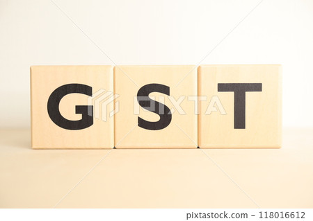 "GST" characters and image "GST" characters and image 118016612