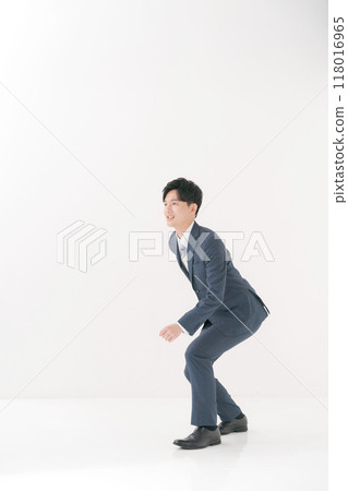 Salaryman trying to run 118016965