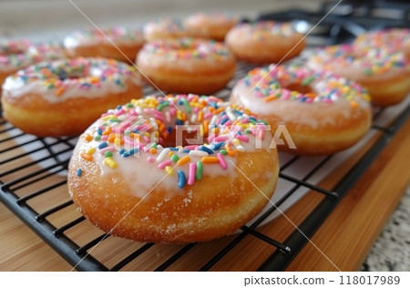 Pharmaceutical bottles on assembly line Pharmaceutical bottles on assembly line 118017989