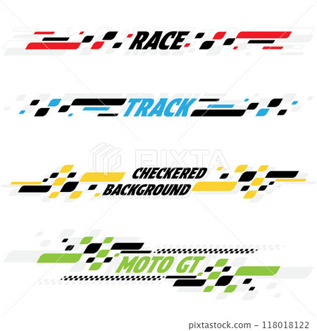 Sport checkered pattern text colour Sport checkered pattern text colour 118018122