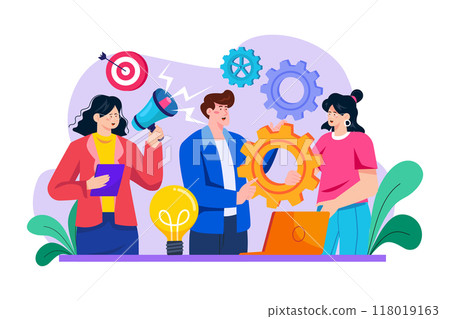 Business team management 118019163