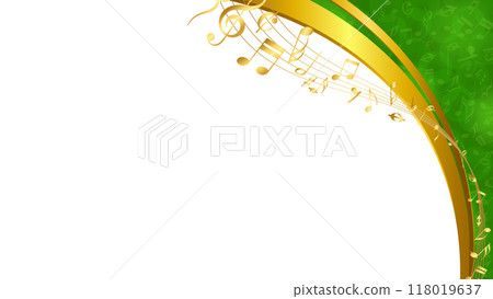 Music frame Music frame 118019637