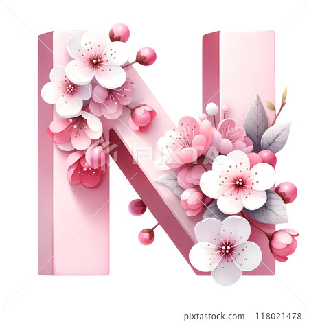 letter N letter N 118021478