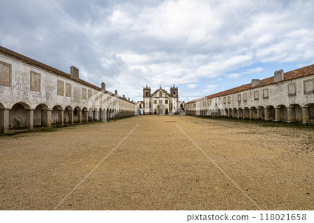 Santuario de Nossa Senhora do Cabo Espichel, located to the west of Sesimbra, Portugal 118021658