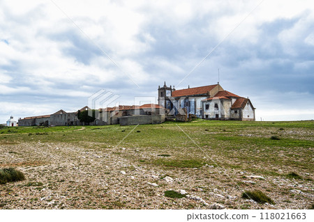 Santuario de Nossa Senhora do Cabo Espichel, located to the west of Sesimbra, Portugal Santuario de Nossa Senhora do Cabo Espichel, located to the west of Sesimbra, Portugal 118021663