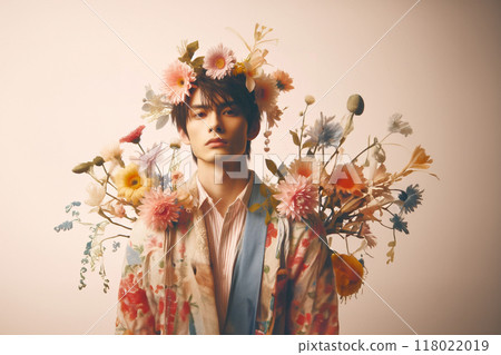 鮮花和年輕人 118022019