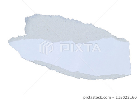 Torn paper png file isolated on white background Torn paper png file isolated on white background 118022160