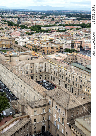 The Apostolic Palace in Vatican, Rome, Italy 118023632