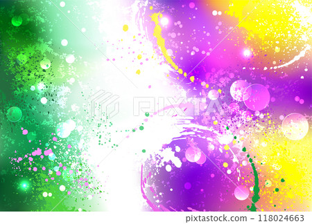 Mardi gras smudged background Mardi gras smudged background 118024663