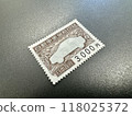 Automobile weight tax stamp 118025372