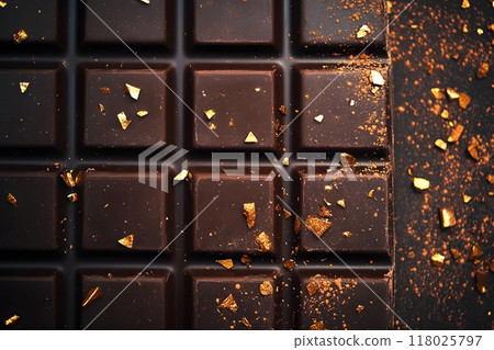 A beautiful chocolate bar A beautiful chocolate bar 118025797