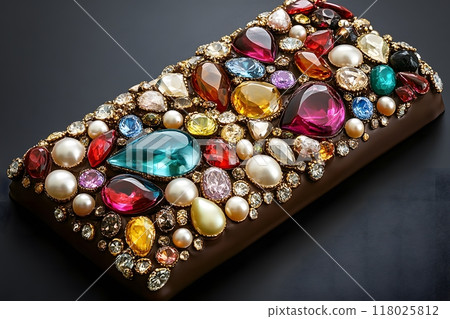 gemstone chocolate 118025812