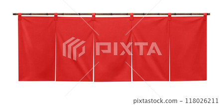 Noren illustration realistic noren 118026211