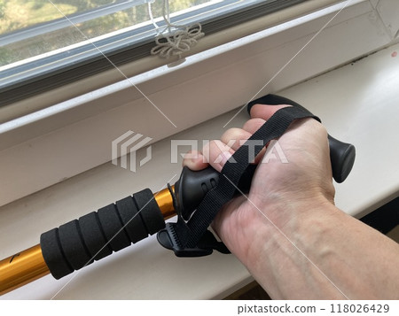 Trekking pole for mountain hiking Trekking pole for mountain hiking 118026429
