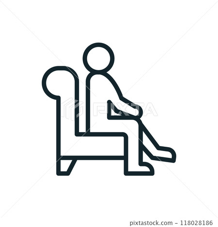 Patient sitting on couch listening to a psychologist during therapy session Patient sitting on couch listening to a psychologist during therapy session 118028186