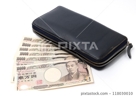 banknote, cash, wallet, money, purse, japanese yen, bill, note, cash, pocket money, payment, business, japan 118030010