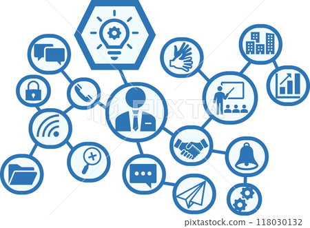 Mind map illustration 118030132