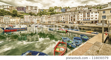 Luarca Fishing Village, Spain 118030379