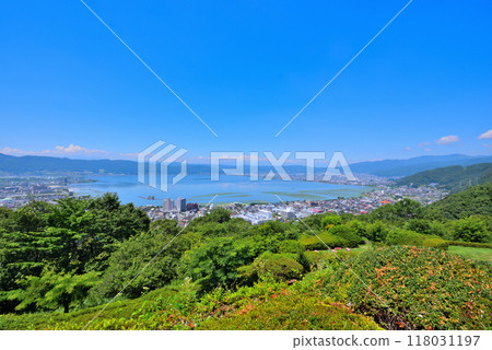 《長野縣》諏訪市立石公園 118031197