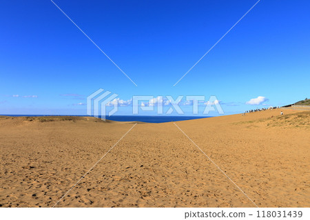 Tottori Sand Dunes: Beautiful sandy scenery (Tottori) Tottori Sand Dunes: Beautiful sandy scenery (Tottori) 118031439