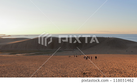 Tottori Sand Dunes: Beautiful sandy scenery (Tottori) 118031462
