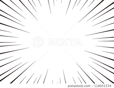 Concentrated line background black 118031534