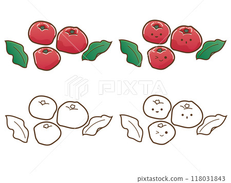 可愛的針葉櫻桃 118031843