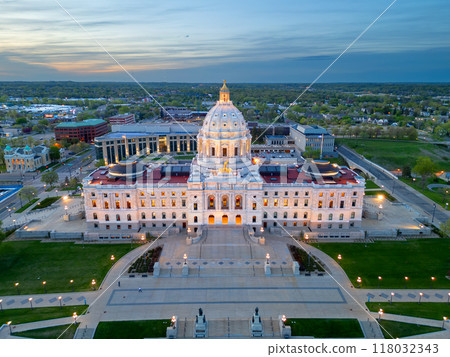 St. Paul, Minnesota, USA at the Capitol St. Paul, Minnesota, USA at the Capitol 118032343